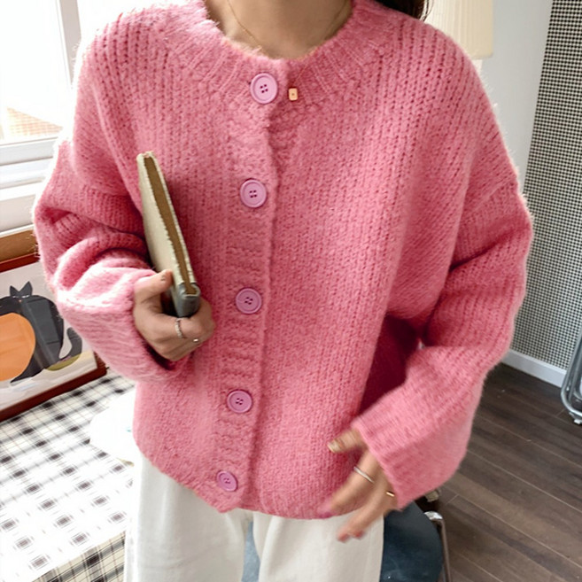 메이킹유 8756네이벨가디건