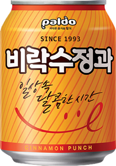팔도 비락수정과, 238ml, 12개