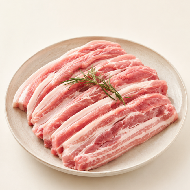 쫄깃한식감 수입산 구이용 오겹살, 1개, 1kg