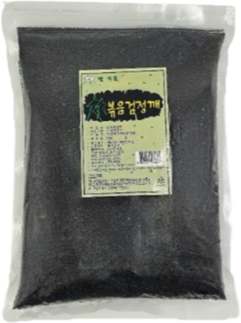 별식품 볶음 검정깨 볶은 검정깨 수입산(중국), 1kg, 1개