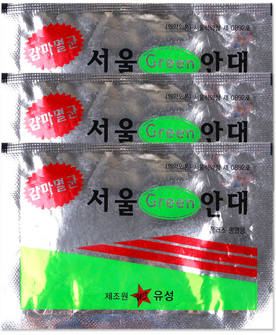 해호 해호 유성 서울 그린안대 평면형, 1개입, 3개