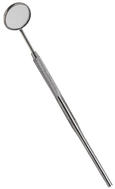 [한백] 헤파이 의료용 스텐 치간거울 치경 (16.5cm) - 구강 덴탈 미러, 1개