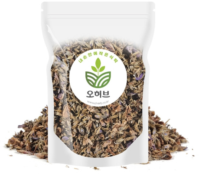 오허브 국산 건조 갈화 갈화차 칡꽃차 100g, 1개
