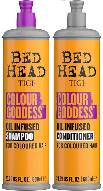 TIGI 베드헤드 Color Goddess 샴푸 600ml 컨디셔너 600ml 염색모, 1개, 1.2L