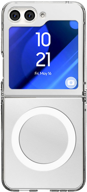 2배자력 지문방지 맥세이프 투명 케이스