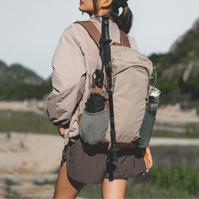 Sorpci 등산가방 경량 등산배낭 여행용 백팩, 20L, 브라운