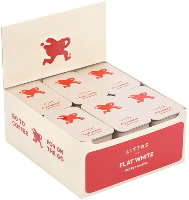 리토스 플랫 화이트 커피 츄, 15g, 24개