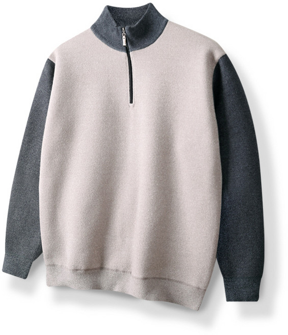 해리슨 기본 반집업 니트 506 RMN1137