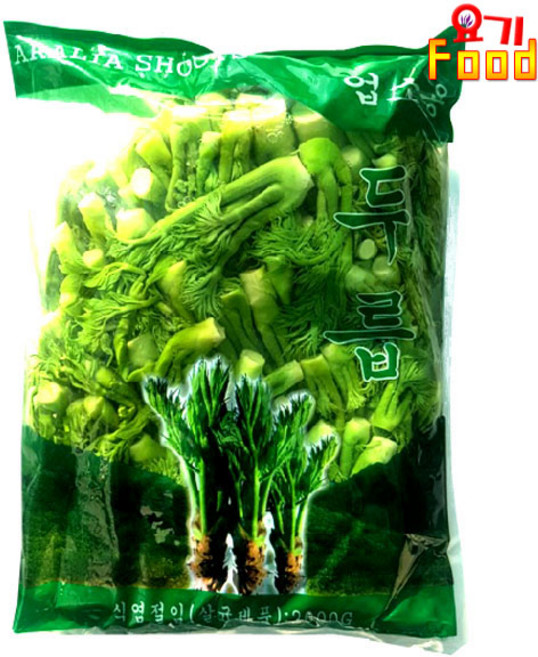 [요기푸드] 승국물산 업소용 염장두릅 2kg, 01_업소용 염장두릅 2kg, 1개