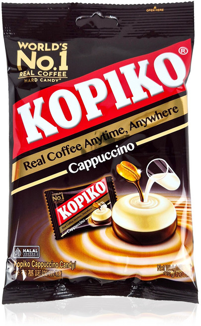 코피코 카푸치노 캔디, 120g, 4개