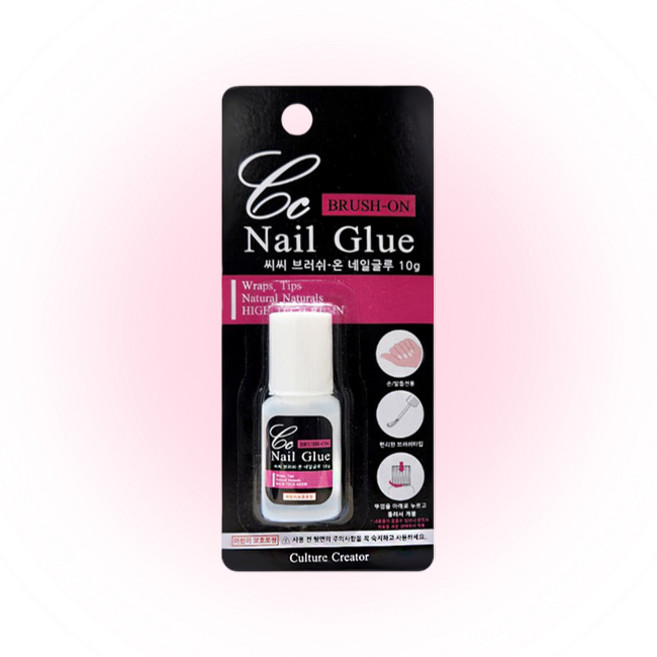 CC 씨씨 브러쉬온 젤글루 10g, 1