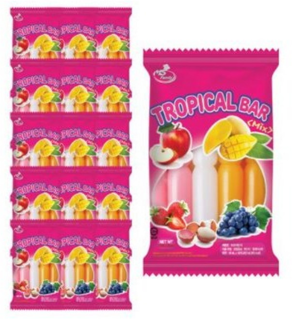 오키오 트로피칼 바 아이스크림 10p, 450ml, 100개