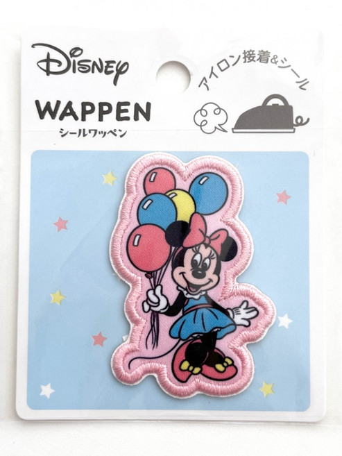 디즈니 미니마우스 풍선 다이컷 프린트 스티커 와펜