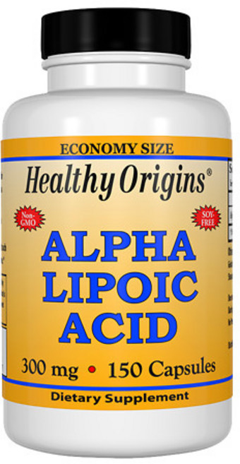 Healthy Origins a-硫辛酸無麩質膠囊 300mg, 150顆, 1罐