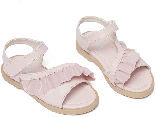 달콩슈 여아용 나풀나풀 리본 장식 샌들 DKD510