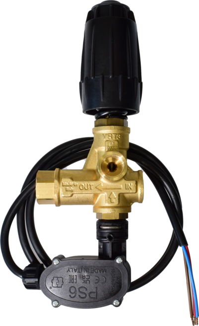 고압세척기 바이패스 VRT3-PR (압력 스위치) 이태리 TECOMEC 정품, 1개