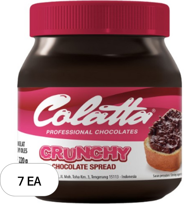 콜라타 크런치 스프레드, 220g, 7개