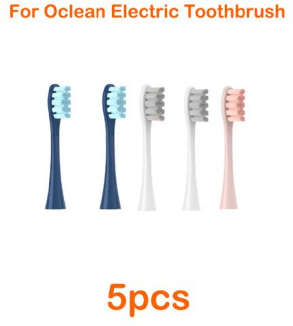 Oclean 교체 전동 칫솔 소닉 X PRO Air 2 5 개, 2) 5pcs, 2) 5pcs, 2)5pcs
