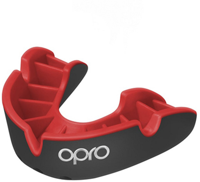 OPRO 실버 마우스피스 마우스가드 블랙, 1개