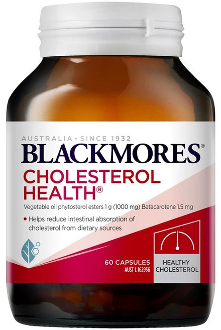 블랙모어스 콜레스테롤 건강 60캡슐, 60정, 1개 - 쿠팡