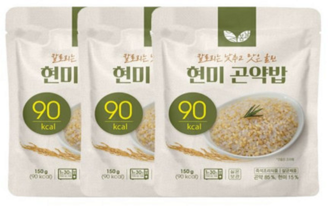 봄날 현미 즉석 곤약밥