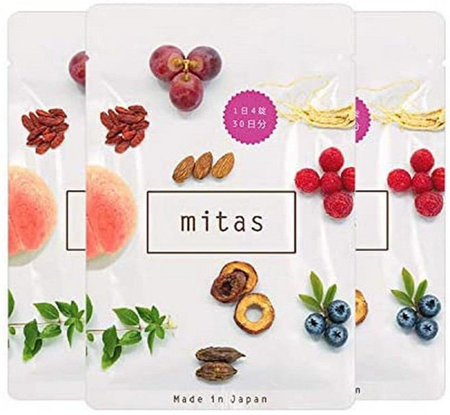 mFAS 일본직구 정가 31% 포뮬라 미타스 엽산 고민자용 비타민 미네랄 철분 아연 마그네슘 DHA EPA 칼슘 sup, 사이즈