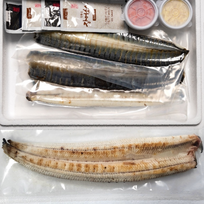 국내산 1종 자포니카 고창 풍천장어 손질장어 초벌장어 중량선택옵션 특미 민물장어 당일발송, (초벌장어)초벌후중량 800g이상, 1개