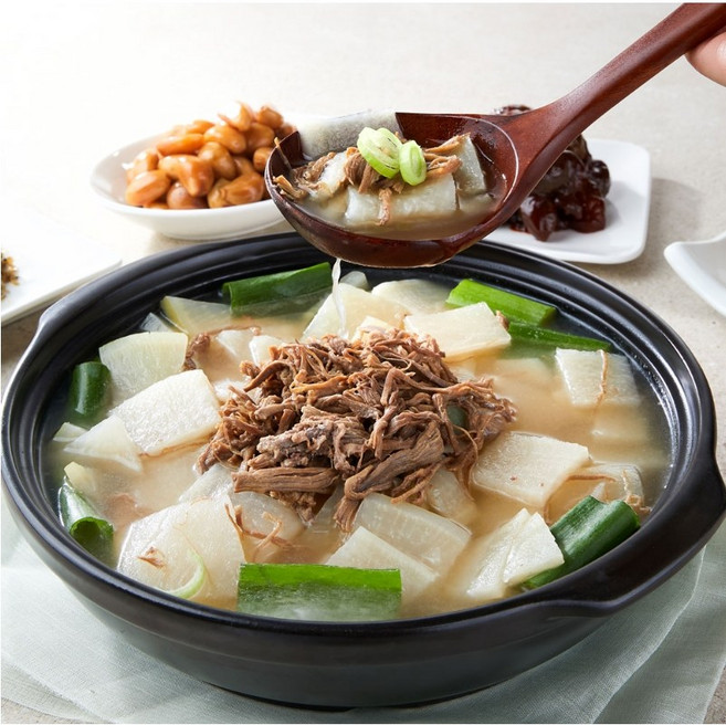 뚝심밥상 전설의 해장국 소고기무국, 700g, 4개