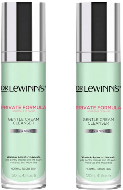 닥터 르윈스 젠틀 클렌징 크림 Dr Lewinns Gentle Cream Cleanser, 2개, 120ml