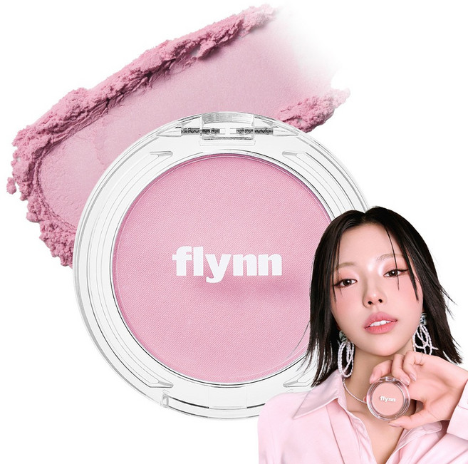 플린 [김고은PICK] 블룸 헤이즈 파우더 블러쉬 3.8g, 05 라일락 베일, 1개