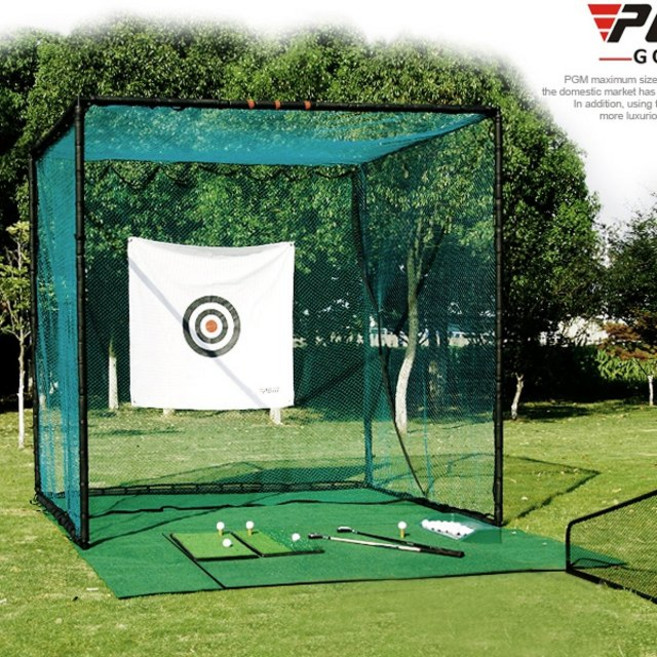 전원주택 대형 골프 연습망 연습장 스윙 연습기 그물망 스크린 매트 실내 실외, 기본, 1개