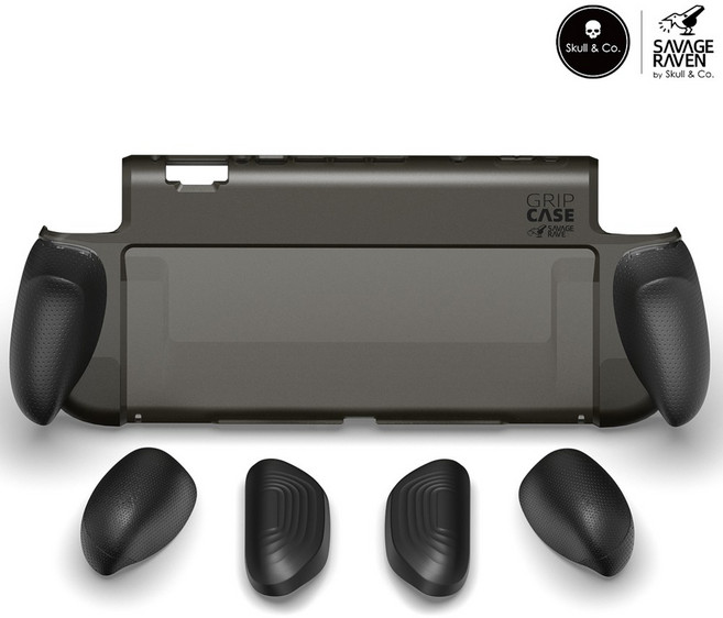 닌텐도 스위치2 케이스 스컬앤코 네오아머 그립케이스, 1개, 스컬앤코 스위치2 네오아머 그립케이스, 블랙