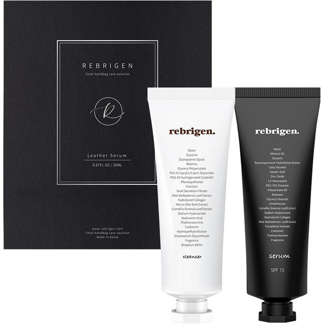 리브리겐 가죽클리너 + 전용천 명품백클리너 보호제 핸드백 지갑 쇼파 가방 전용 크리너 에센스 크림, 03.가죽클리너+보호제+전용천, 1개