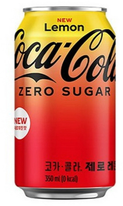 코카콜라 제로 레몬, 350ml, 6개