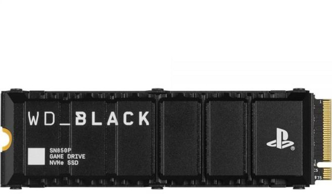 WD 블랙 SN850P NVMe M.2 SSD PS5 콘솔용 SSD 8TB (WDBBYV0080BNC-WRSN), 1TB, 최대 7,300MB/s