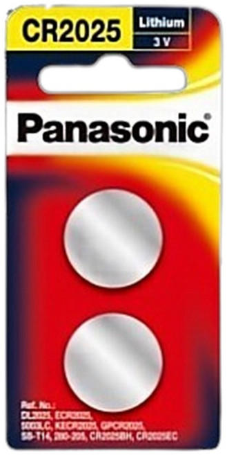 Panasonic 鈕扣電池 鋰電池CR2032 CR2025 CR2016 多型號選擇 持久耐用電力, 1個