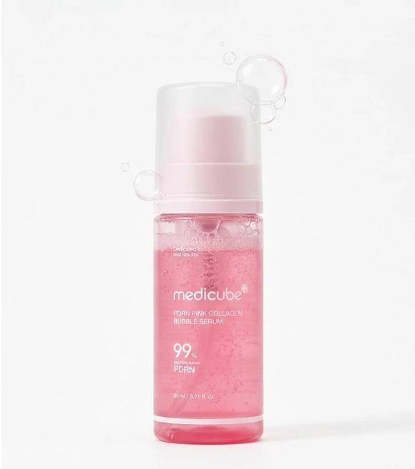 메디큐브 피디알엔 핑크 콜라겐 버블 세럼, 95ml, 1개 - 쿠팡