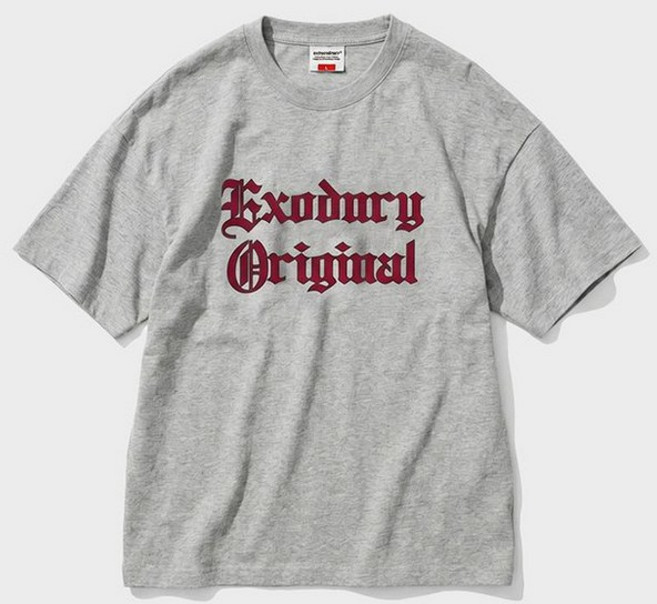 엑스트라오디너리 OLD ENGLISH TEE MELANGE GREY