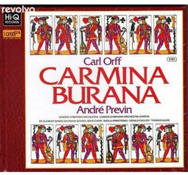 Carl Orff Carmina Burana / London Symphony Orchestra Andre Previn [Xrcd24]