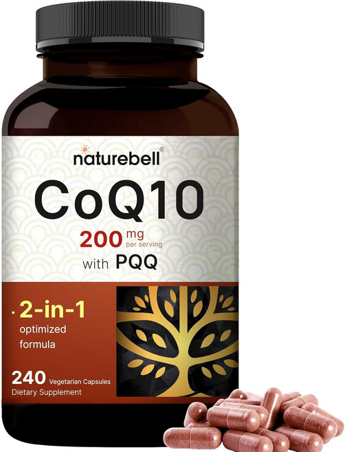 네이처벨 PQQ 코큐텐 200mg 240정, 1개