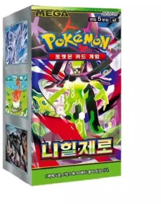 포켓몬카드 메가시리즈 3탄 니힐제로 1박스, 단일