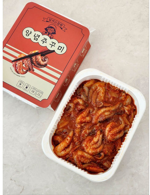 달까스점빵 양념쭈꾸미 650g 보통맛 (2-3인분), 2세트