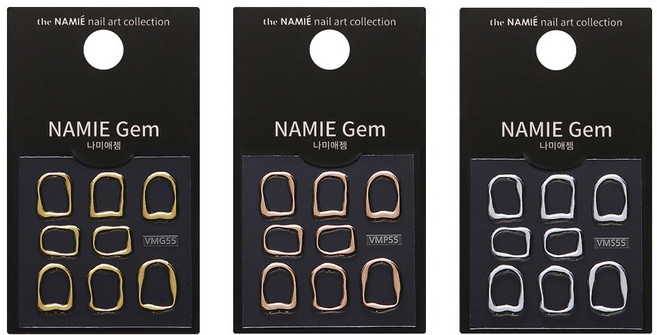 아이빛 더나미애 네일스티커 아트참 젬 180종 셀프 젤네일, VM, P_55, 1개