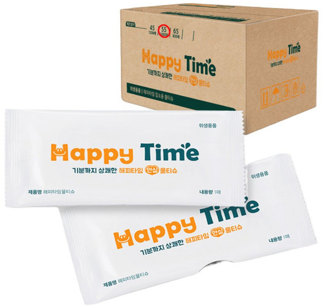 업소용/일회용/물수건/물티슈/해피타임 H55-1000매, 1개