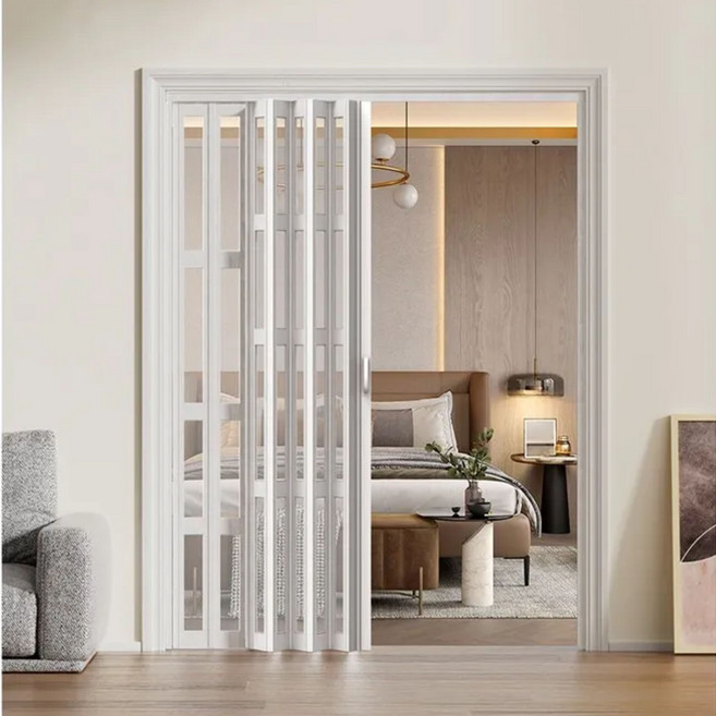 픽도어 무타공 중문 폴딩 도어 DIY 셀프 간이 자바라 슬라이딩 가림막