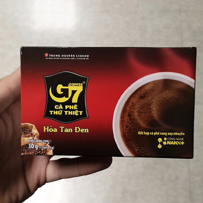 G7 퓨어블랙커피, 15개입, 1개