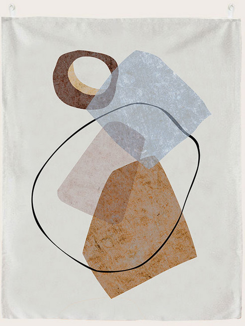 패브릭 포스터 바란스 가리개, 12.춤추는여인