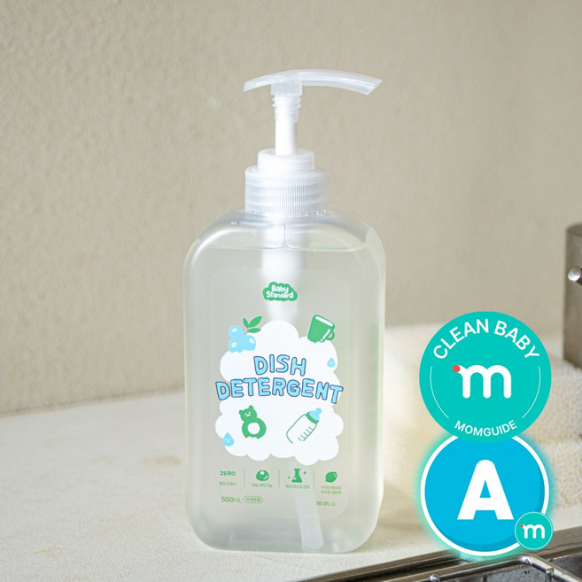 베이비스탠다드 아기 주방세제 과일 유아 식기세제 젖병세정제, 1개, 500ml