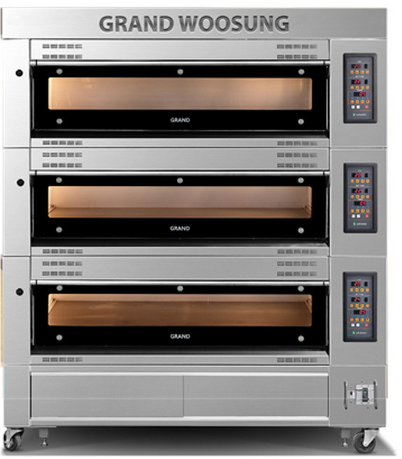 [그랜드우성] 우성 데크오븐 피자 빵집 업소용 전기오븐 제과제빵, 2매1단 GW-DV21