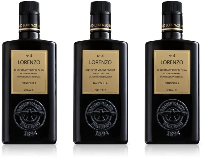 바르베라 Barbera 로렌조 엑스트라버진 올리브 오일 No.3 500ml 3개 - 쿠팡